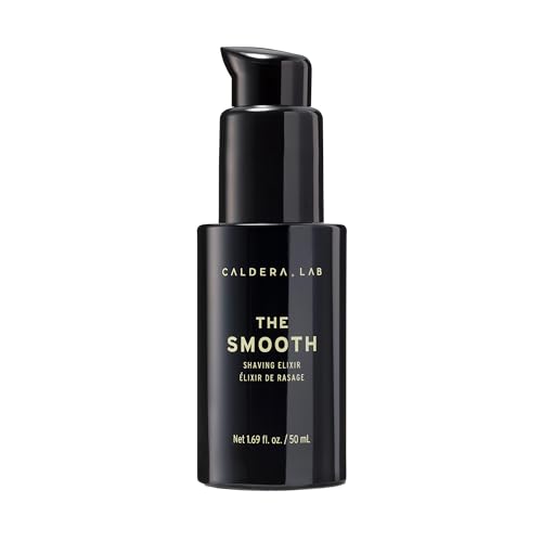 Caldera + Lab The Smooth Certified, Vegan, Exfoliating & Organic Shaving Elixir with Antioxidant...